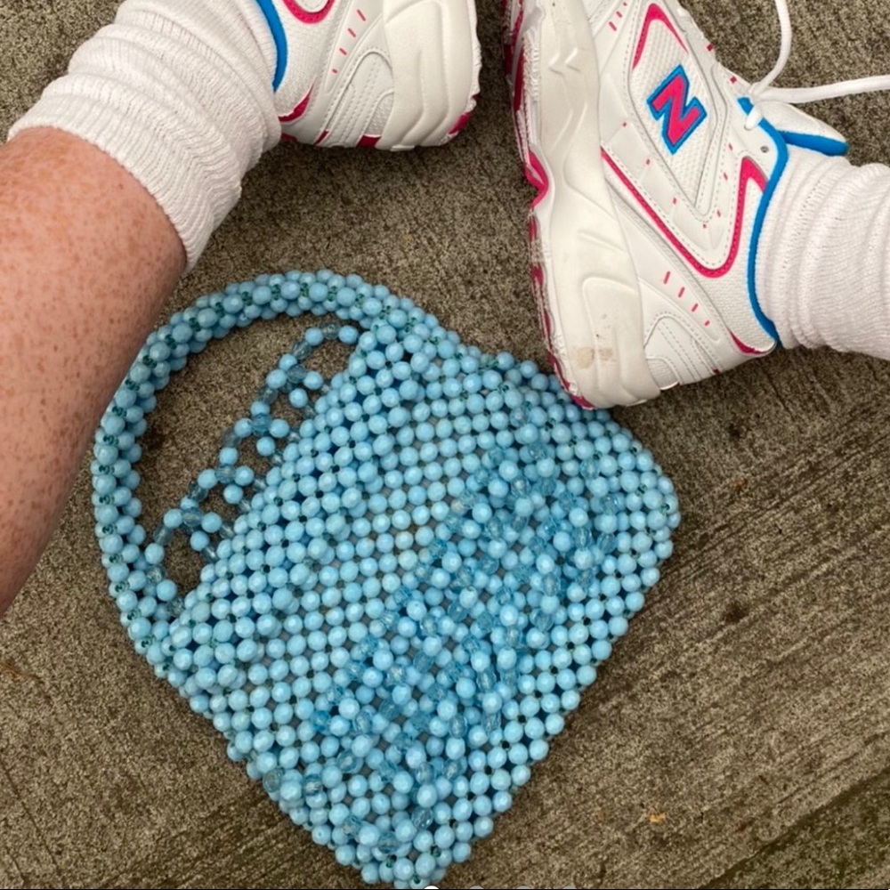 Vintage beaded purse 💙